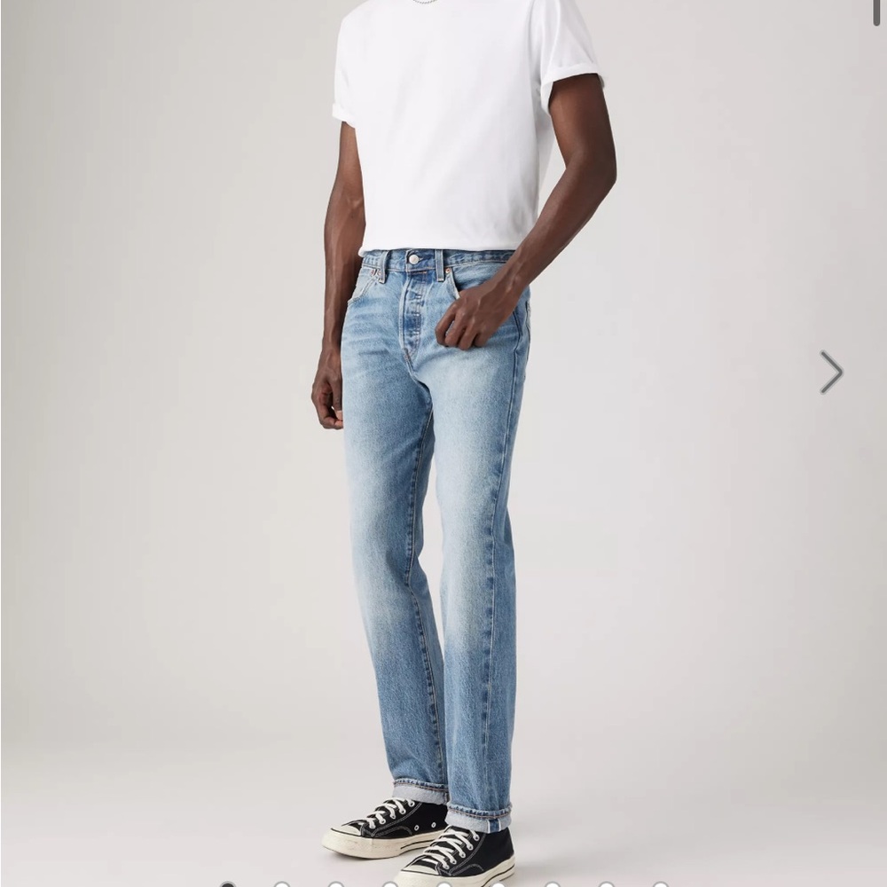 Levi’s 501 Selvedge Denim Blue Men's Jeans NWT